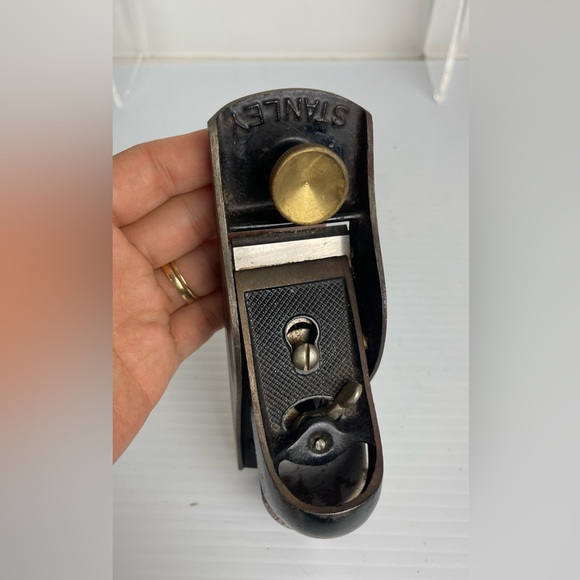 Fine Antique STANLEY No. 9-1/4 Mouth Block wood Plane - Picture 4 of 16